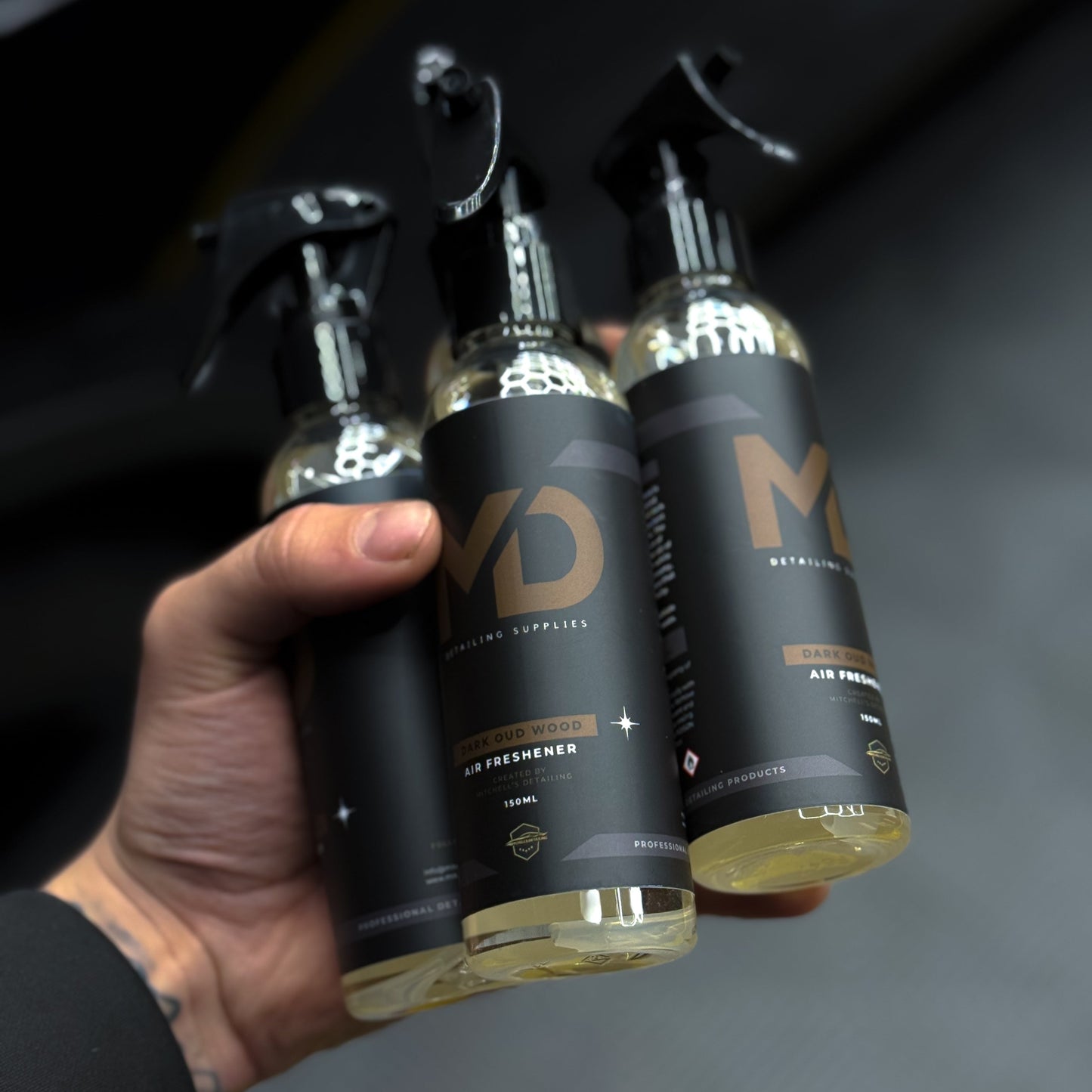 MD Dark Oud Wood - Luxury Airfreshener
